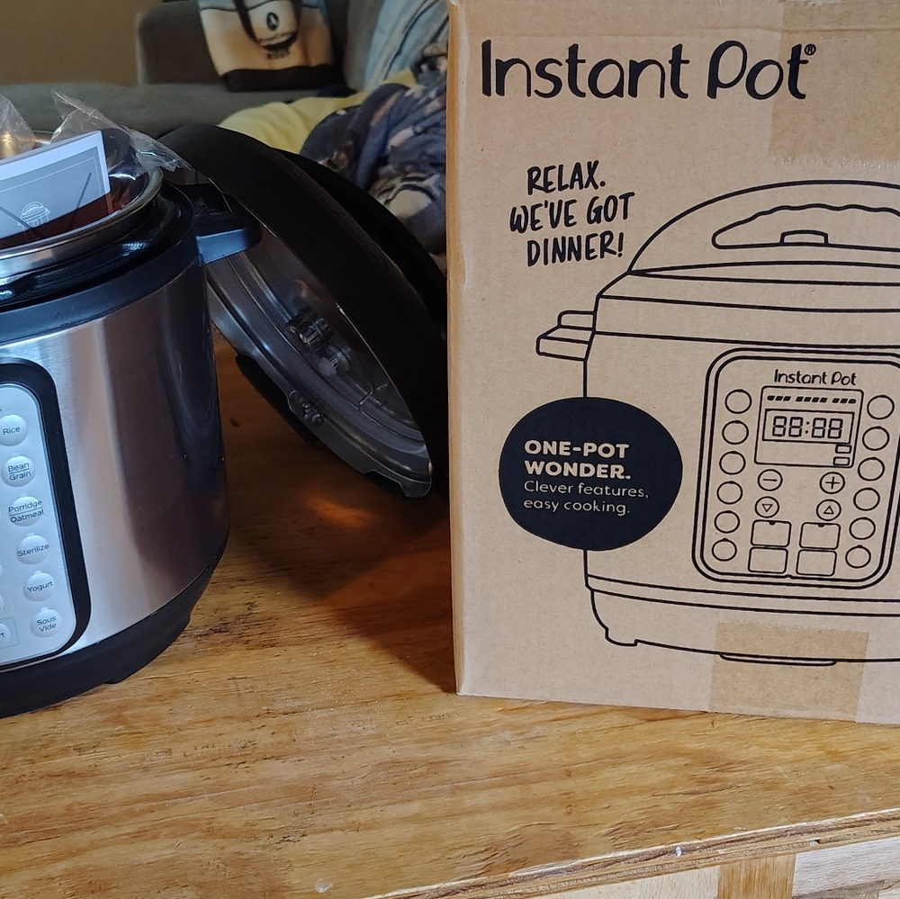 Instant Pot Stainless Steel Pressure Cooker